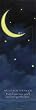 Shoot for the Moon (Stars) Art Poster Print - 12x36