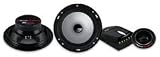 Bass Inferno 6.5inch 4-Way Component Speaker Set With Passive X-Over&1inch Tweeter-300 Watts