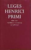 Leges Henrici Primi