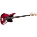 Squier Vintage Modified Jaguar Electric Bass Guitar Special Crimson Red Transparent
