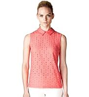 Limited Collection Pure Cotton Floral Broderie Blouse
