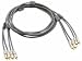 Produkt-Bild: Audiobahn CM201, 2 Kanal - Cinch-Kabel - doppelt abgeschirmt, "Twisted Pair" Cinchkabel, 6,00m