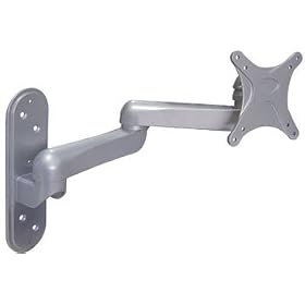 Panasonic Viera TX26LXD60 26 inch Reinforced Dual Arm TFT/LCD Silver Swivel Wall Mount: Vesa compliant for 75x75mm / 100x100mm