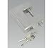 Stainless Steel Padlock 90mm Close Shackle Sealey PSS90CS