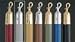 Grey Naugahide Rope 8ft w/Satin Aluminum Hook