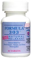 Formula 303 Maximum Strength Natural Relaxant 45 Tablets