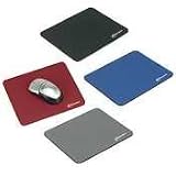Rubber Mouse Pad, 9-1/4w x 7-3/4d x 1/4h, Black