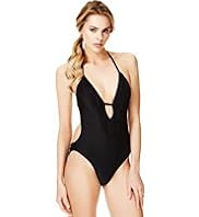 Halterneck Fringe Swimsuit