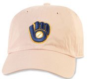 Milwaukee Brewers Women's Pink Adjustable Hat