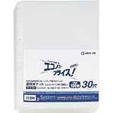キングジム 透明ポケット エコノミ－タイプ ３０穴（台紙なし） A4 タテ型 103EPP-100の画像