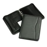 Day-Timer 35121 Avalon leather-like vinyl personal organizer binder, 5-1/2 x 8-1/2, black