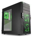 Sharkoon T28 Green Edition ATX, 4044951012374