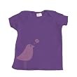 Pink Bird Design Girl's Infant T-Shirt (Purple) - 18 Months