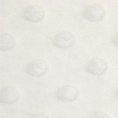 Minky Dot Contour Changing Pad Cover White