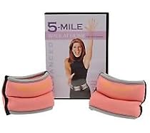 Leslie Sansone In-Home Walking 5 Mile Walk DVD w/ Hand Weights