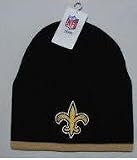 New Orleans Saints Beanie Knit Hat Scully Cap Classic Two Tone