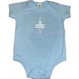 Surfboard Logo One Piece: Size 6 months - Blue