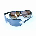 Review   / Fashion Rimless Shield Style Sunglass, Available in two color schemes