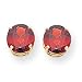 14k 8mm Garnet earring XE75GA