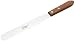 Ateco Natural Wood Medium Sized Straight Spatula, 8 Inch Blade