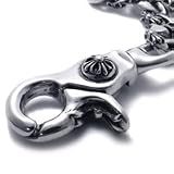 クロムハーツ/CHROME HEARTS ファンシー リンク ウォレットチェーン 1クリップ ショート[正規輸入品]