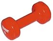 Colored VinylCoated Dumbbells - Pair - 6 lb - Exercise