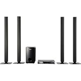 Samsung HT-TZ515T 5.1-Channel 5 Disc Home Theater Surround Sound System (Set of Seven, Black)