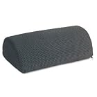 Half-cylinder padded foot cushion, black - Same Day Shipping (orders by 3 pm), Next Day... by Safco