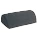 Office Products : Foot Cushion, Half-Cylinder Design, Foam, 18"W x 12"D x 6"H, Black SAF92311