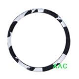 Animal Print Steering Wheel Cover - Cow