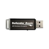 New - Kanguru Defender Basic KDFB-64G 64 GB USB 2.0 Flash Drive - Black - DE3924