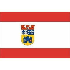 Flagge Fahne Berlin Charlottenburg-Wilmersdorf 90x150cm