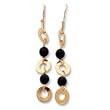 Sardelli - 14k Onyx & Gold Dangle Earrings
