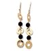 Sardelli - 14k Onyx & Gold Dangle Earrings