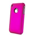 Alpha Accessories: Frosted Hard Back Snap Case Cover Skin for Apple iPhone 3G 3GS (Pink) with Free Clear Screen Protector