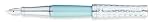 Cross Sauvage Moonstone Blue, Python Pattern Fountain Pen With Fine Rhodium Plated Solid 18k Gold Nib