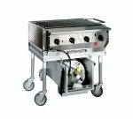 Magikitchn LPAGA-30 NG - 30-in Transportable Stainless Radiant Grill, Aluminized, NG
