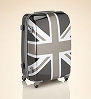 Longhaul Union Jack Print 4 Wheel Hard Shell Rollercase Medium