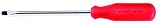 Urrea 9602R 4-Inch Round Shank Red Handle Screwdriver, 3/16-Inch [並行輸入品]
