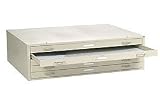 Paramount 5 Drawer Deluxe Flat File - Putty