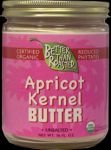 Organic Raw Apricot Kernel Butter, 8oz - Nuts Soaked and Germinated