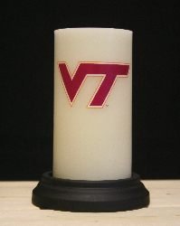 Flameless Candle - Virginia Tech