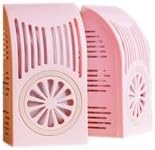 Charcoal Odor Absorber and Air Purifier by Carbonite - Ideal for Bedroom, Bathroom, Closets and Refrigerators - Traps Unwanted Odors - Prevents Mold and Bacteria (Pink)