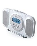 Clock Radio/CD Player White