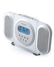 Clock Radio/CD Player White