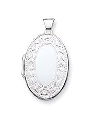Sterling Silver Oval Locket