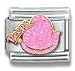 Jewelry : Clearly Charming Pink Chick with Logo Peeps, Easter, Holiday Theme Italian Charm