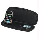 iHome iP48 Portable Stereo Alarm Clock for iPod and iPhone (Black)