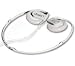Electronics : Altec Lansing IM302 folding headphones with storage case for Apple iPod - White