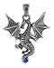 YTC Summit New Blue Tatsu Dragon Pendant Collectible Accessory Serpent Necklace